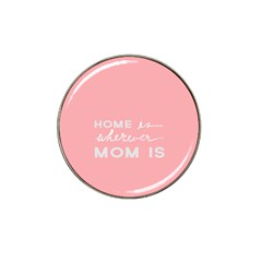 Home Love Mom Sexy Pink Hat Clip Ball Marker