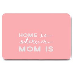 Home Love Mom Sexy Pink Large Doormat  by Mariart