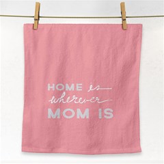 Home Love Mom Sexy Pink Face Towel by Mariart