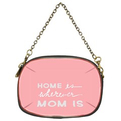 Home Love Mom Sexy Pink Chain Purses (one Side)  by Mariart