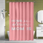 Home Love Mom Sexy Pink Shower Curtain 48  x 72  (Small)  Curtain(48  X 72 ) - 42.18 x64.8  Curtain(48  X 72 )