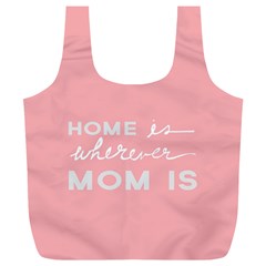 Home Love Mom Sexy Pink Full Print Recycle Bags (l)  by Mariart