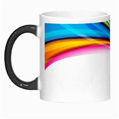 Colored Lines Rainbow Morph Mugs by Mariart