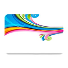 Colored Lines Rainbow Plate Mats by Mariart