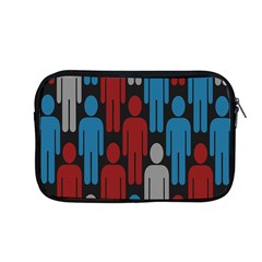 Human Man People Red Blue Grey Black Apple Macbook Pro 13  Zipper Case by Mariart