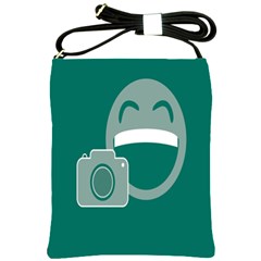 Laughs Funny Photo Contest Smile Face Mask Shoulder Sling Bags