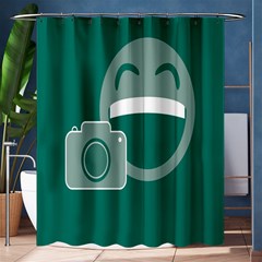 Laughs Funny Photo Contest Smile Face Mask Shower Curtain 60  X 72  (medium)  by Mariart