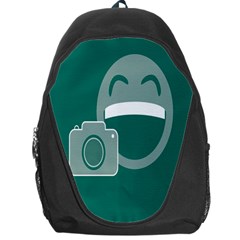 Laughs Funny Photo Contest Smile Face Mask Backpack Bag by Mariart