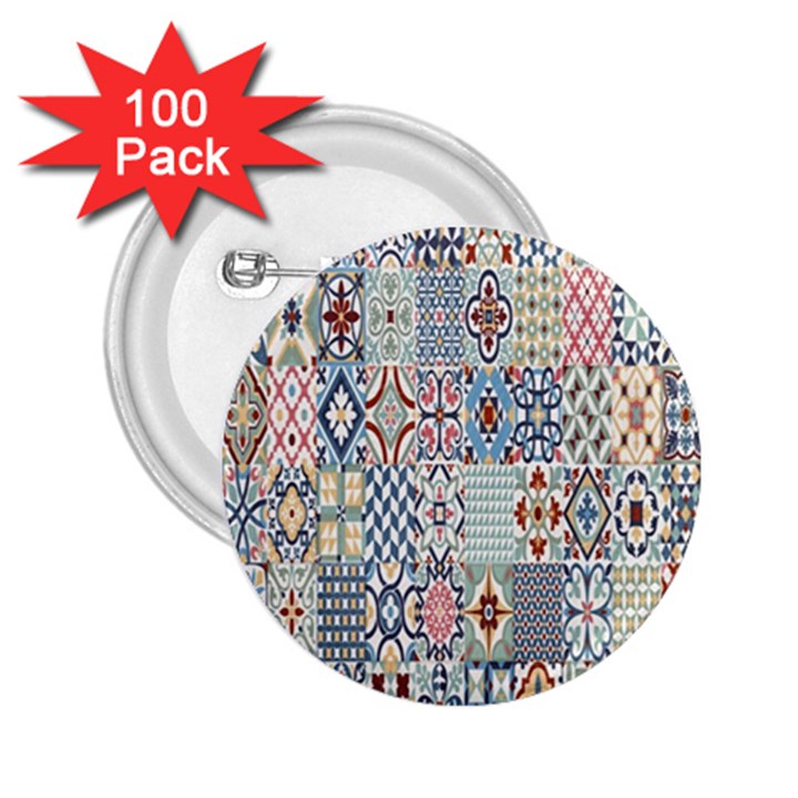 Deco Heritage Mix 2.25  Buttons (100 pack) 