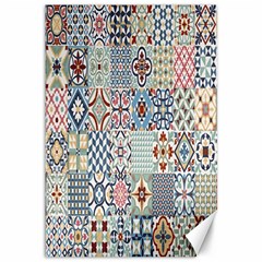 Deco Heritage Mix Canvas 12  X 18   by Mariart