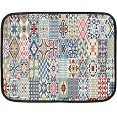 Deco Heritage Mix Double Sided Fleece Blanket (mini)  by Mariart