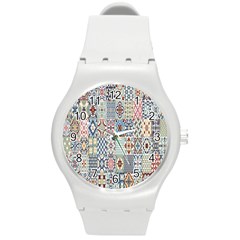 Deco Heritage Mix Round Plastic Sport Watch (m) by Mariart