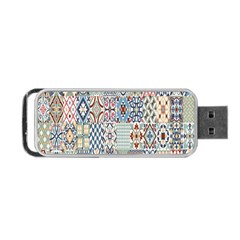 Deco Heritage Mix Portable Usb Flash (two Sides) by Mariart