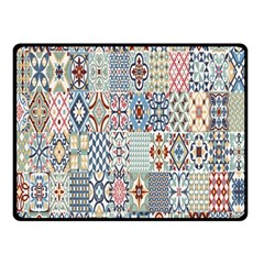 Deco Heritage Mix Double Sided Fleece Blanket (small)  by Mariart