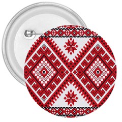 Fabric Aztec 3  Buttons by Mariart