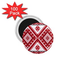 Fabric Aztec 1 75  Magnets (100 Pack)  by Mariart