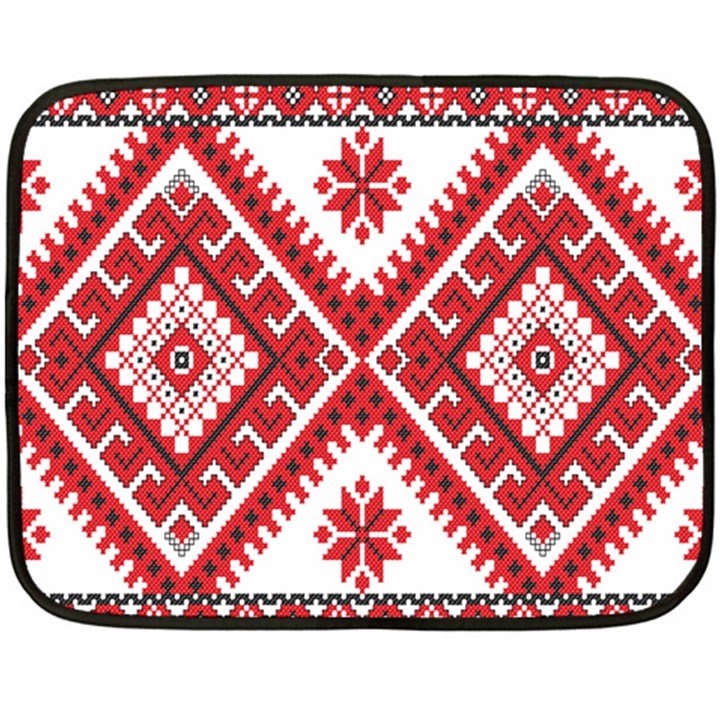 Fabric Aztec Double Sided Fleece Blanket (Mini) 