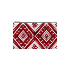 Fabric Aztec Cosmetic Bag (small)  by Mariart