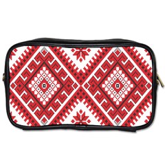 Fabric Aztec Toiletries Bags by Mariart