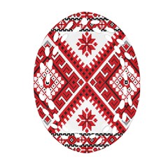 Fabric Aztec Ornament (oval Filigree) by Mariart