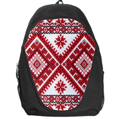 Fabric Aztec Backpack Bag by Mariart