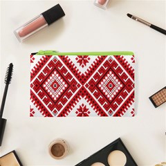 Fabric Aztec Cosmetic Bag (xs) by Mariart