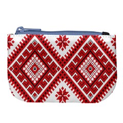 Fabric Aztec Large Coin Purse by Mariart