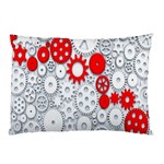 Iron Chain White Red Pillow Case (Two Sides) Front