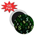 Money Us Dollar Green 1.75  Magnets (100 pack)  Front