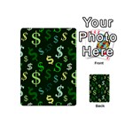 Money Us Dollar Green Playing Cards 54 (Mini)  Back