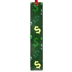 Money Us Dollar Green Large Book Marks