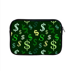 Money Us Dollar Green Apple Macbook Pro 15  Zipper Case by Mariart