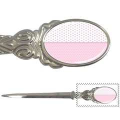 Love Polka Dot White Pink Line Letter Openers