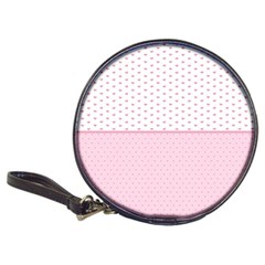 Love Polka Dot White Pink Line Classic 20-cd Wallets