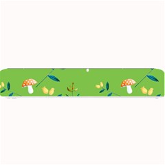 Mushrooms Flower Leaf Tulip Small Bar Mats by Mariart