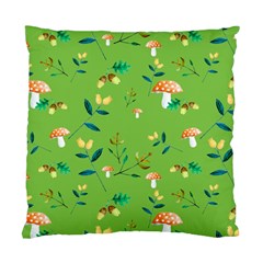 Mushrooms Flower Leaf Tulip Standard Cushion Case (one Side) by Mariart