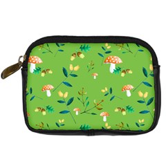 Mushrooms Flower Leaf Tulip Digital Camera Cases by Mariart