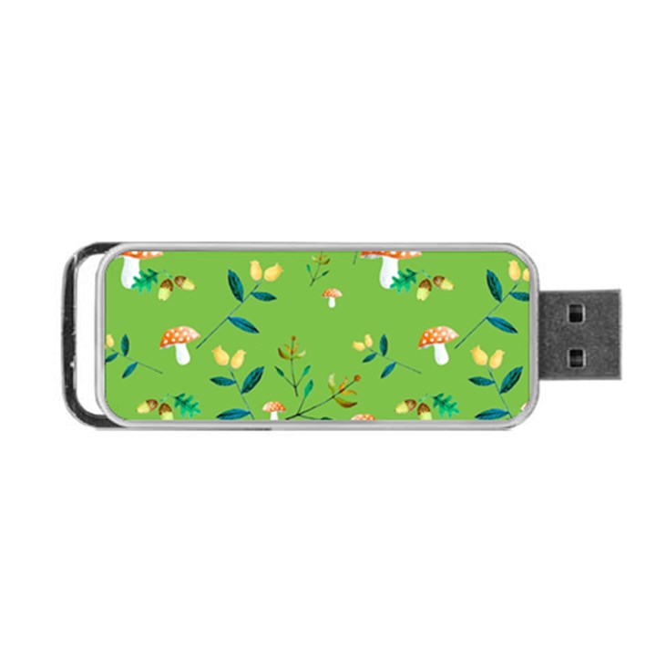 Mushrooms Flower Leaf Tulip Portable USB Flash (One Side)