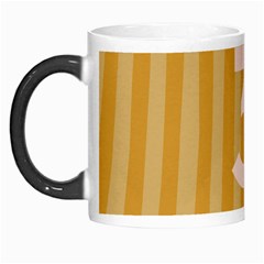 Number 3 Line Vertical Yellow Pink Orange Wave Chevron Morph Mugs by Mariart