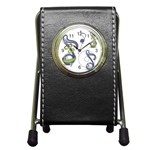 Notes Musical Elements Pen Holder Desk Clocks Front