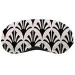 Parade Art Deco Style Neutral Vinyl Sleeping Masks Front