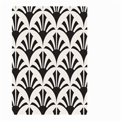 Parade Art Deco Style Neutral Vinyl Small Garden Flag (two Sides) by Mariart