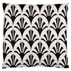 Parade Art Deco Style Neutral Vinyl Large Cushion Case (two Sides) by Mariart