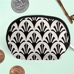 Parade Art Deco Style Neutral Vinyl Accessory Pouches (medium)  by Mariart