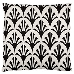 Parade Art Deco Style Neutral Vinyl Standard Flano Cushion Case (one Side) by Mariart