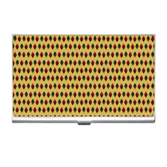 Points Cells Paint Texture Plaid Triangle Polka Business Card Holders by Mariart