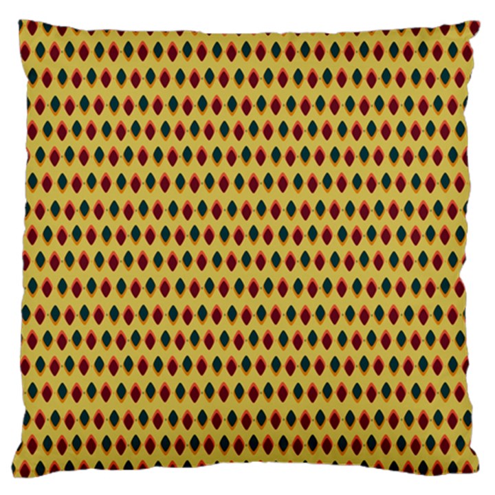 Points Cells Paint Texture Plaid Triangle Polka Large Flano Cushion Case (Two Sides)