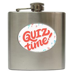 Question Mark Quiz Time Hip Flask (6 Oz)