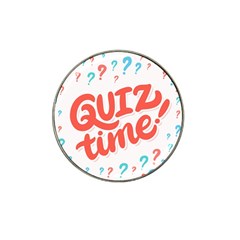 Question Mark Quiz Time Hat Clip Ball Marker by Mariart