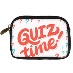 Question Mark Quiz Time Digital Camera Cases by Mariart